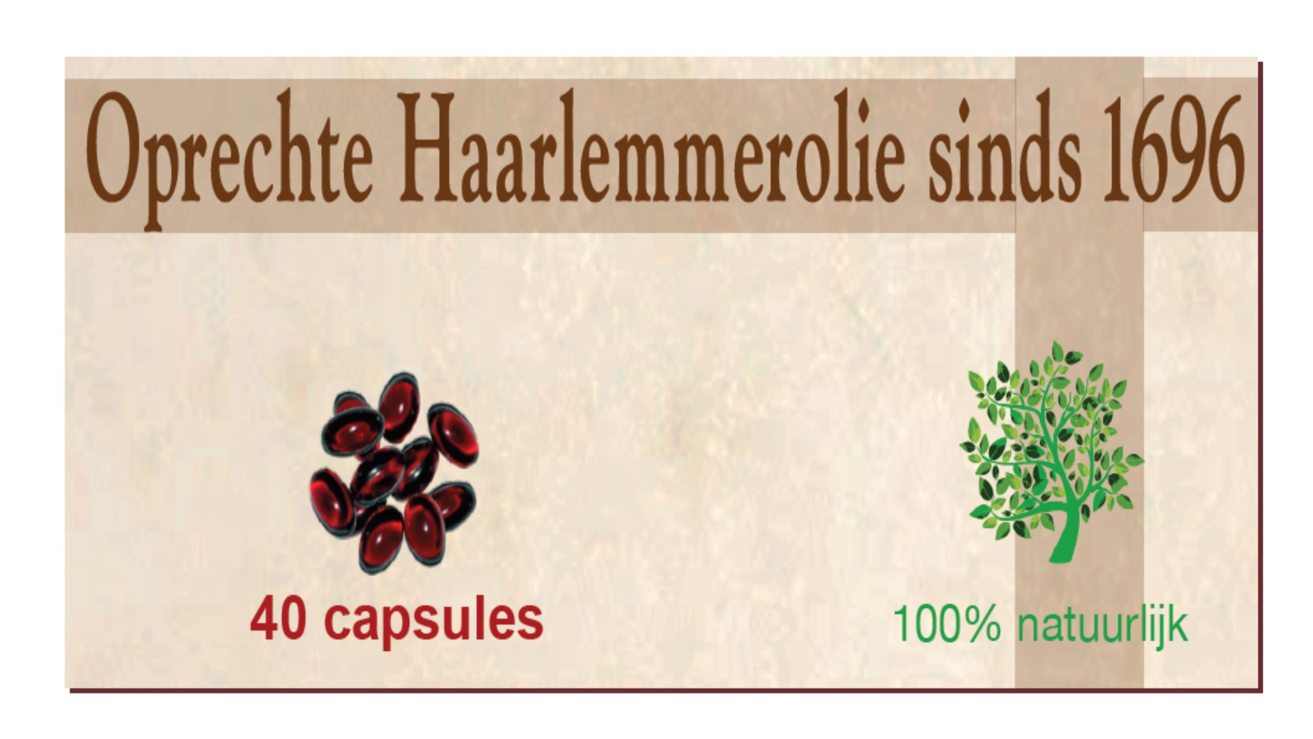 Haarlemmerolie 40 capsules