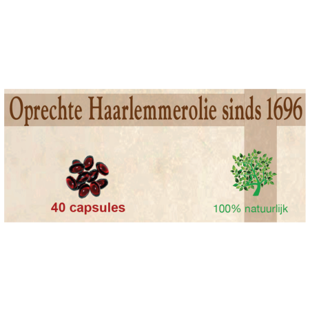 Haarlemmerolie 40 capsules